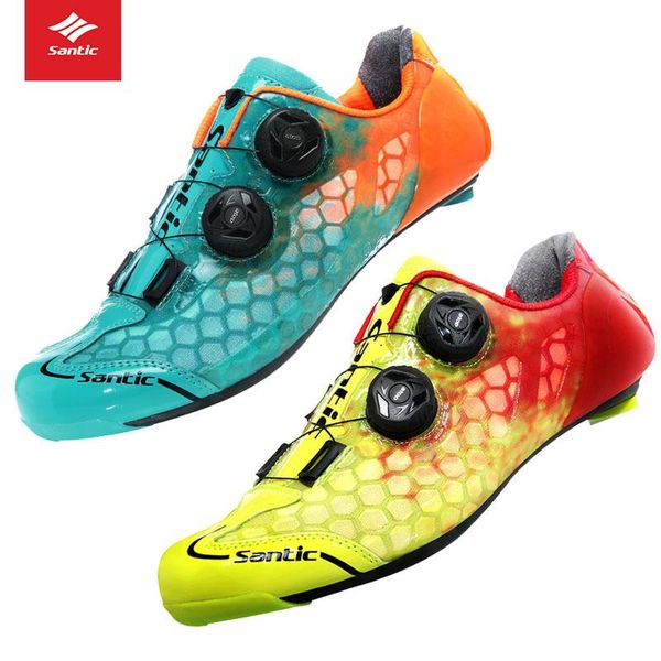 cycling footwear santic mens shoes carbon fiber sole pro mtb road bike bicycle self-locking sneaker ultralight breathable equipment, Black
cycling footwear santic mens shoes carbon fiber sole pro mtb road bike bicycle self-locking sneaker ultralight breathable equipment, Black