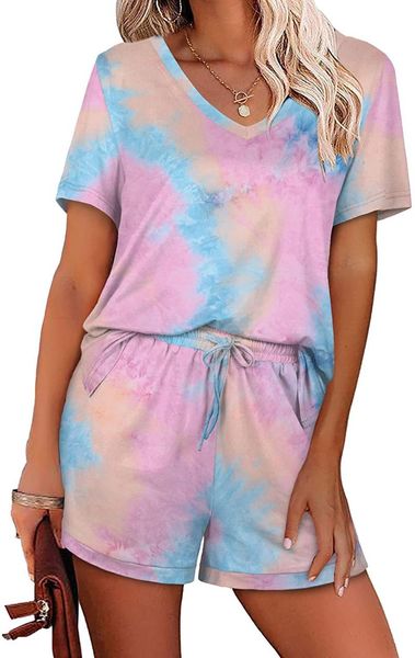gym clothing women 2 pieces tie dye shorts set workout sport outfuit sportwear loose v-neck t-shirt short sleeves biker tracksuit, White;black
gym clothing women 2 pieces tie dye shorts set workout sport outfuit sportwear loose v-neck t-shirt short sleeves biker tracksuit, White;black
