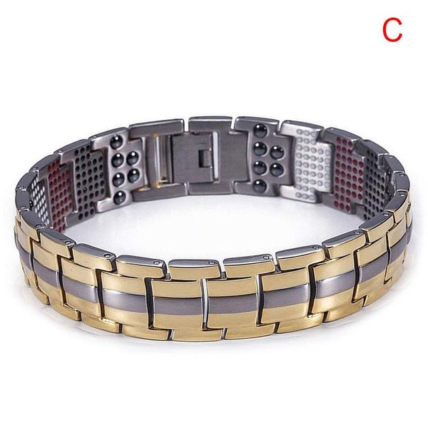 link, chain fashion electroplated black 4-in-1 anion magnetic bracelet 591 elements titanium men bracelets fs99
link, chain fashion electroplated black 4-in-1 anion magnetic bracelet 591 elements titanium men bracelets fs99