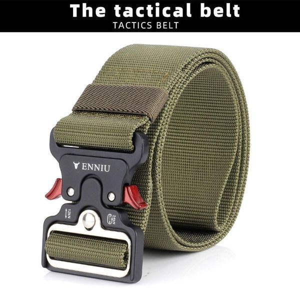 belts tactical belt widened men's survival for outdoor hunting fishing alloy buckle waistband quick release nylon elastic, Black;brown
belts tactical belt widened men's survival for outdoor hunting fishing alloy buckle waistband quick release nylon elastic, Black;brown