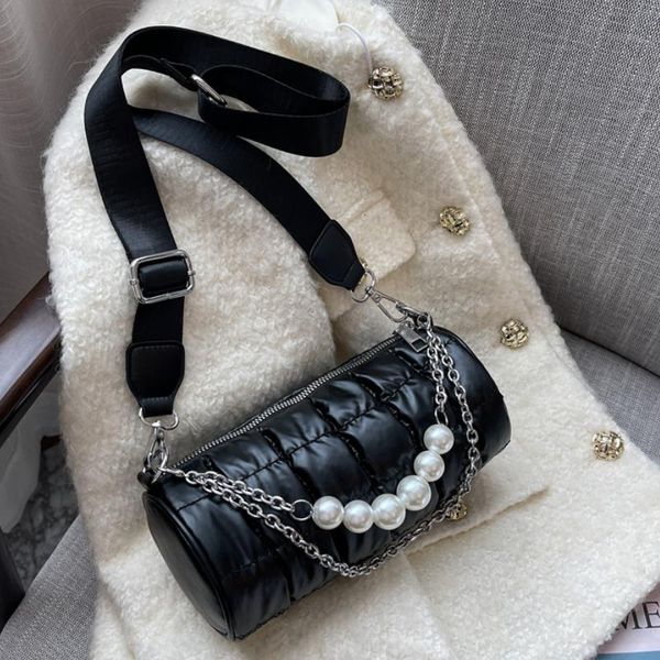 evening bags nylon diamond lattice print pu barrel-shaped shoulder bag 2021 crossbody for women black chain handbag armpit
evening bags nylon diamond lattice print pu barrel-shaped shoulder bag 2021 crossbody for women black chain handbag armpit