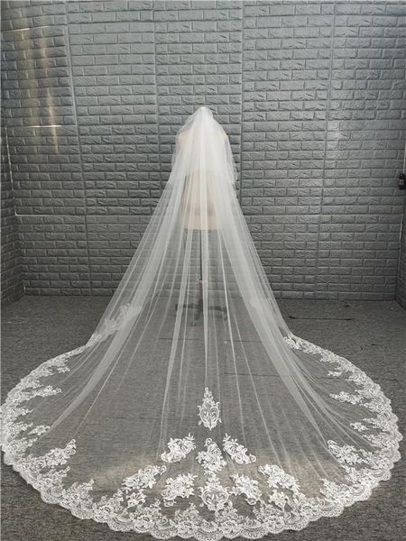 bridal veils custom made wedding veil 2021 making long with lace applique chapel accessories voile mariage, Black
bridal veils custom made wedding veil 2021 making long with lace applique chapel accessories voile mariage, Black