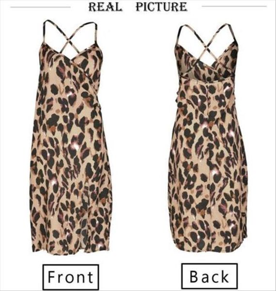 leopard strappy sleeveless women dress cami vest straight backless v neck casual short knee length, Black;gray
leopard strappy sleeveless women dress cami vest straight backless v neck casual short knee length, Black;gray
