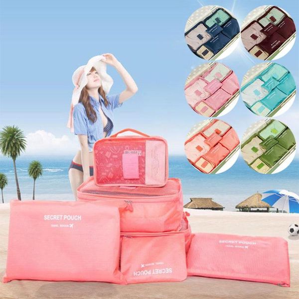6pcs/set durable storage bag suit travel supply pouch oxford cloth multi colors home organization housekeeping cosmetic bags & cases
6pcs/set durable storage bag suit travel supply pouch oxford cloth multi colors home organization housekeeping cosmetic bags & cases