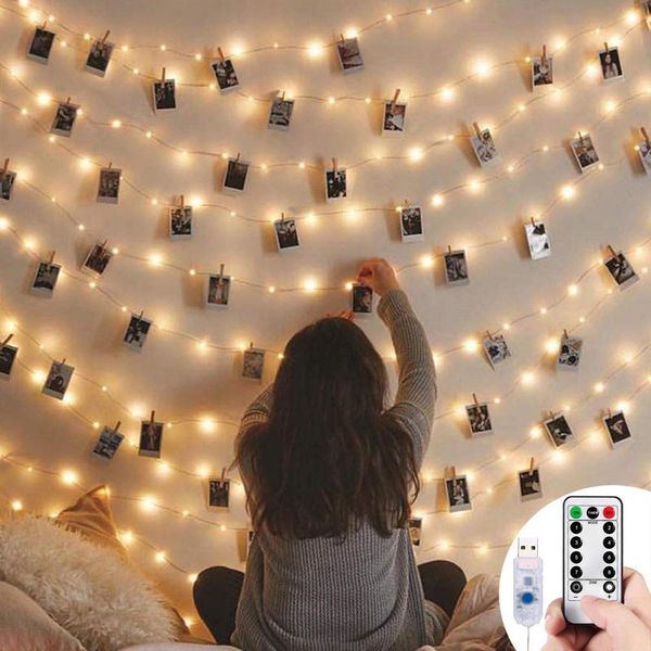 strings 5m/10m usb led remote control timing po clip string lights christmas garland with clothespins for room decoration accessories
strings 5m/10m usb led remote control timing po clip string lights christmas garland with clothespins for room decoration accessories