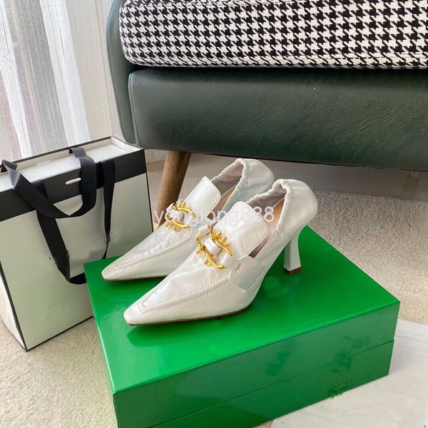 dress shoes spring fashion metal buckle high heels thin heel soft leather fold square head shallow mouth single shoe women, Black
dress shoes spring fashion metal buckle high heels thin heel soft leather fold square head shallow mouth single shoe women, Black