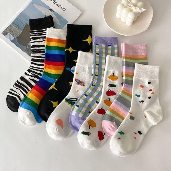 colorful cute socks female korean style striped girl heart college wind winter ins japanese fashion lolita kawaii & hosiery, Black;white
colorful cute socks female korean style striped girl heart college wind winter ins japanese fashion lolita kawaii & hosiery, Black;white