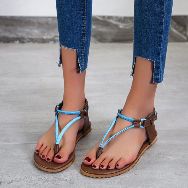women summer flip flop 2021 woman comfortable buckle sandal women's casual flat ladies retro leather female beach shoe plus size sandal, Black
women summer flip flop 2021 woman comfortable buckle sandal women's casual flat ladies retro leather female beach shoe plus size sandal, Black