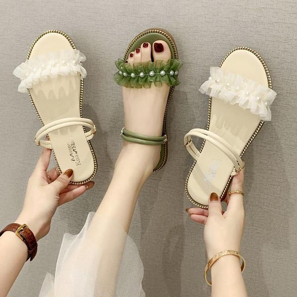 shoes woman 2021 slippers casual pantofle string bead luxury flat massage fabric fashion slides pu basic cotton cas, Black 
shoes woman 2021 slippers casual pantofle string bead luxury flat massage fabric fashion slides pu basic cotton cas, Black