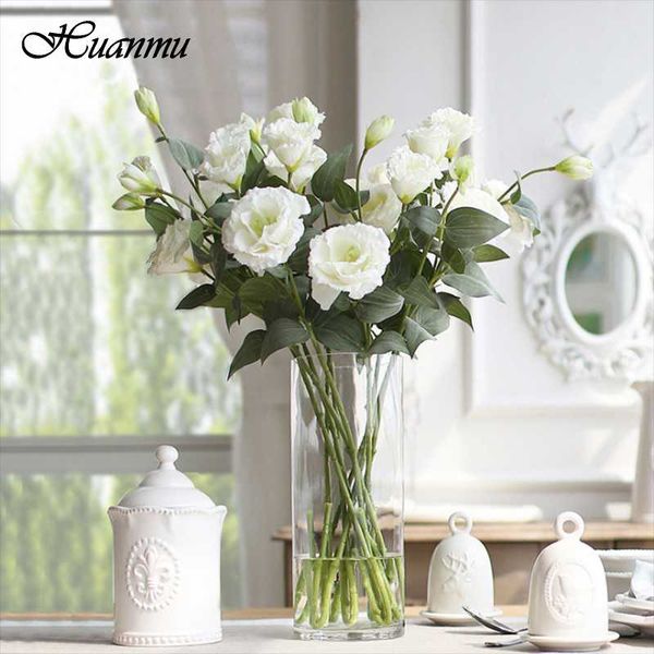 decorative flowers & wreaths 3 head 70cm artificial flower wholesale trigeminal eustoma home decoration fake wedding silk
decorative flowers & wreaths 3 head 70cm artificial flower wholesale trigeminal eustoma home decoration fake wedding silk