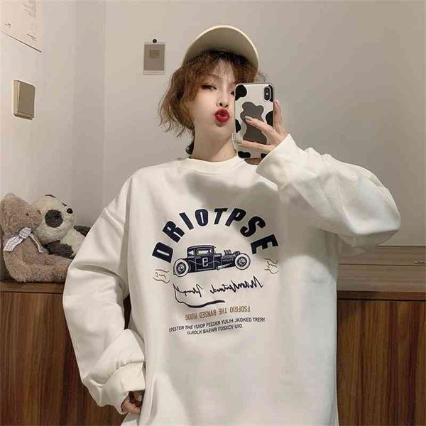 2021 autumn new college style large size round neck thin letter sweater women's fashion 200kg mm, Black
2021 autumn new college style large size round neck thin letter sweater women's fashion 200kg mm, Black