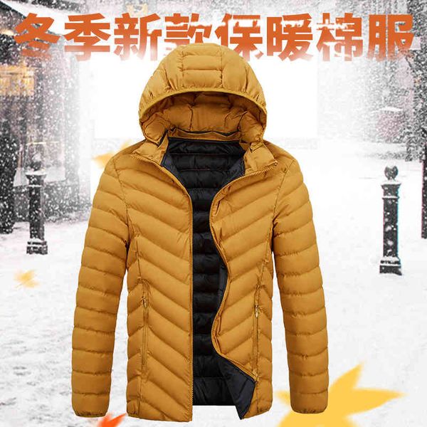 2021 winter new casual men's korean pure color warm cotton cloth fashion trend striped hoodie, Black
2021 winter new casual men's korean pure color warm cotton cloth fashion trend striped hoodie, Black