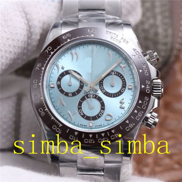 2021 jh maker 904 steel cal.4130 movement 40mm arab dial cosmograph 116506 chronograph working automatic mechanical mens watch watches 90, Slivery;brown
2021 jh maker 904 steel cal.4130 movement 40mm arab dial cosmograph 116506 chronograph working automatic mechanical mens watch watches 90, Slivery;brown