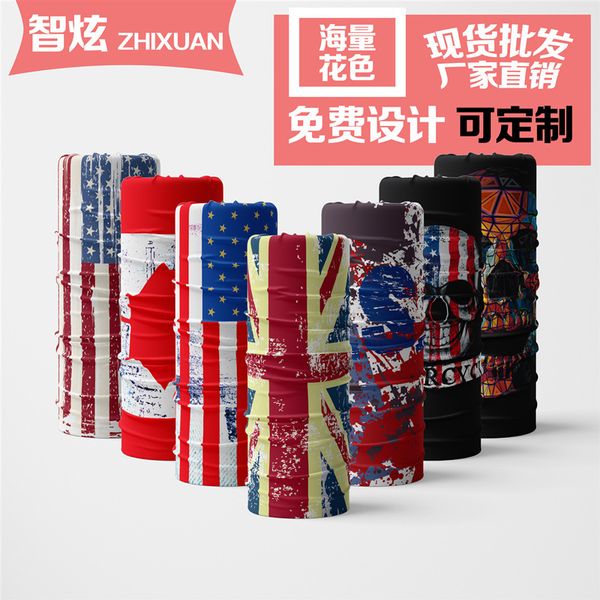 flag national mask seamls magic scarf men's multifunctional versatile cycling sports bib
flag national mask seamls magic scarf men's multifunctional versatile cycling sports bib