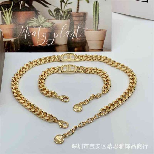 2021 new designer ins net red collar clavicle chain women's versatile bracelet trend and korean temperament, Silver
2021 new designer ins net red collar clavicle chain women's versatile bracelet trend and korean temperament, Silver