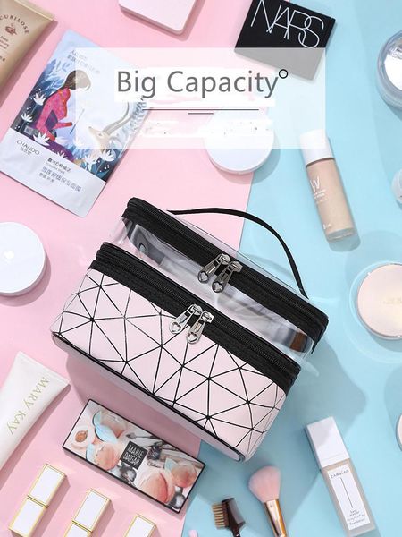 storage bags square eco-friendly pu leather makeup bag women's cosmetic organizer case 
storage bags square eco-friendly pu leather makeup bag women's cosmetic organizer case