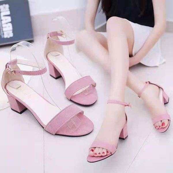 sandals women summer roman mid-heel fashion female shoes style tapered heel buckle open-toed for all-match, Black
sandals women summer roman mid-heel fashion female shoes style tapered heel buckle open-toed for all-match, Black