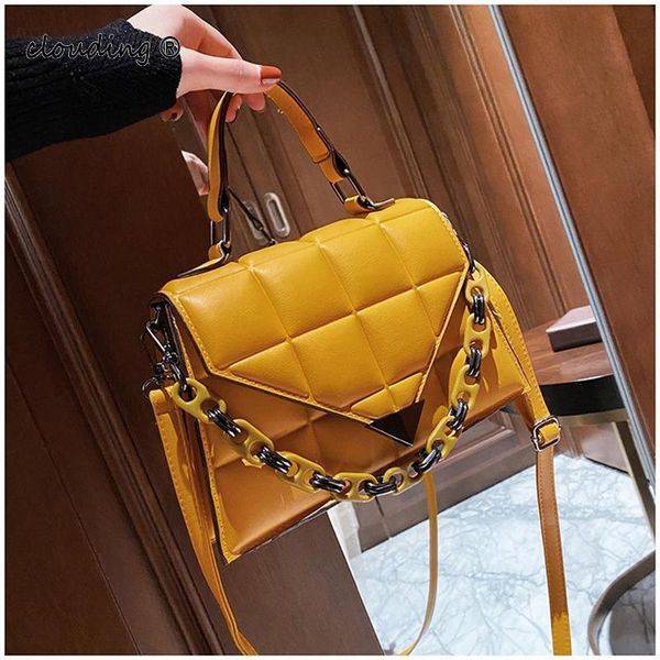 evening bags women's fashion chain messenger bag pu leather check shoulder designer handbag casual small square
evening bags women's fashion chain messenger bag pu leather check shoulder designer handbag casual small square