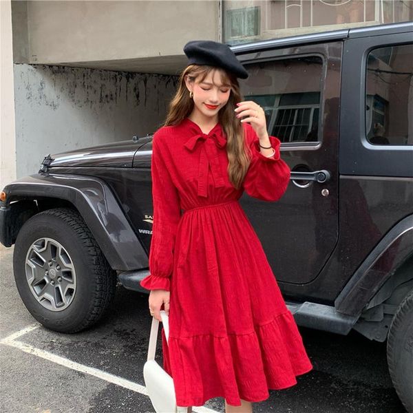 casual dresses kawaii dress harajuku long sleeve midi woman autumn winter elegant korean cute lolita party for women 2021 clothes, Black;gray
casual dresses kawaii dress harajuku long sleeve midi woman autumn winter elegant korean cute lolita party for women 2021 clothes, Black;gray