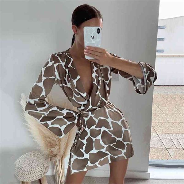 geomatrical print wrap dress women clothes sash long sleeve ladies party v neck elegant short 210427, Black;gray
geomatrical print wrap dress women clothes sash long sleeve ladies party v neck elegant short 210427, Black;gray