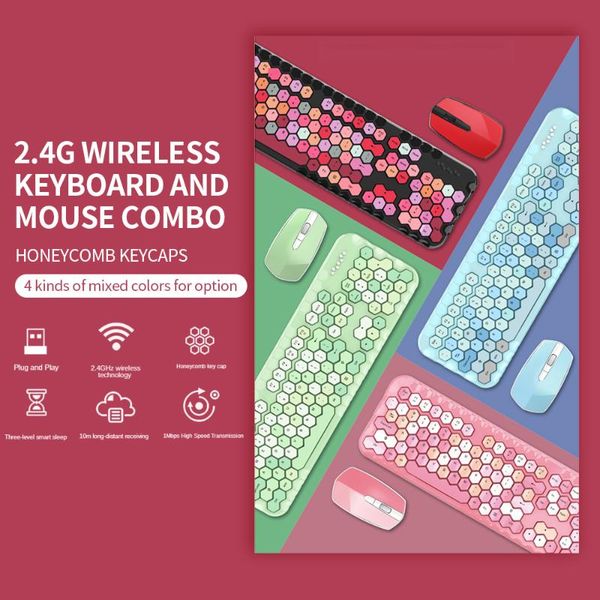 keyboard mouse combos mofii honey plus combo wireless 2.4g mixed color 104 key set with honeycomb keycaps lovely
keyboard mouse combos mofii honey plus combo wireless 2.4g mixed color 104 key set with honeycomb keycaps lovely