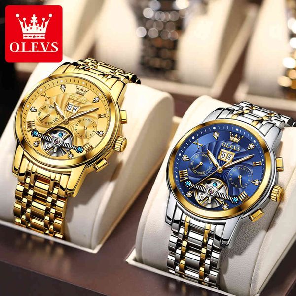 olevs self winding gentlemen clock waterproof automatic mechanical hollow out 18k gold rvs religion masculino, Slivery;brown
olevs self winding gentlemen clock waterproof automatic mechanical hollow out 18k gold rvs religion masculino, Slivery;brown
