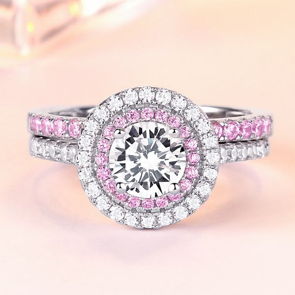 creative 925 strerling silver 70 pieces cz rings set for women sparkling pink zircon wedding engagement party jewelry bague, Slivery;golden
creative 925 strerling silver 70 pieces cz rings set for women sparkling pink zircon wedding engagement party jewelry bague, Slivery;golden