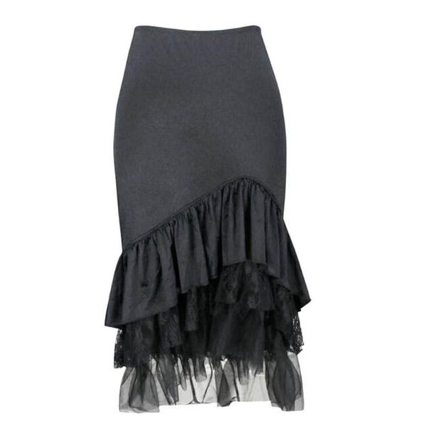 skirts women elegant lace layers hemline skirt ladies casual party petticoat vintage voile female spliced fashion n23, Black
skirts women elegant lace layers hemline skirt ladies casual party petticoat vintage voile female spliced fashion n23, Black
