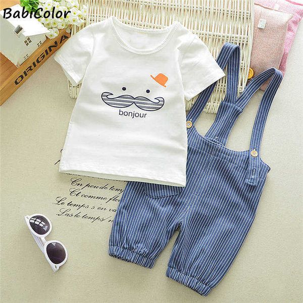 babicolor summer baby boys clothes sets toddler cartoon t-shirt strap pants 2pcs suit boys clothing for baby tracksuit 2020 g1023, White
babicolor summer baby boys clothes sets toddler cartoon t-shirt strap pants 2pcs suit boys clothing for baby tracksuit 2020 g1023, White