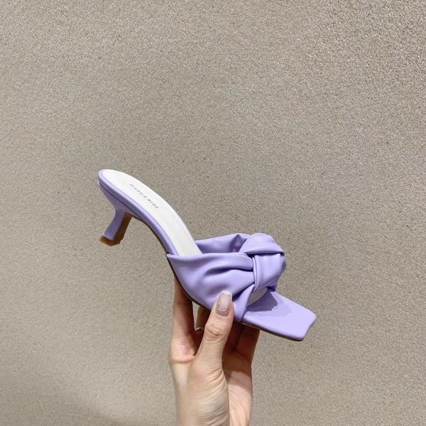 slippers fashion women open toe bow design purple/yellow/white/black elegant ladies sandals slides thin high heels pumps mules
slippers fashion women open toe bow design purple/yellow/white/black elegant ladies sandals slides thin high heels pumps mules