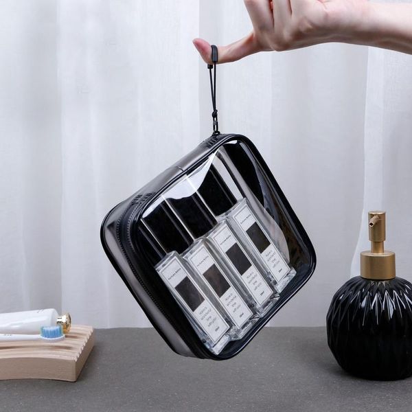 cosmetic bags & cases women pvc bag portable travel waterproof transparent wash small storage gift jewelry square makeup case
cosmetic bags & cases women pvc bag portable travel waterproof transparent wash small storage gift jewelry square makeup case