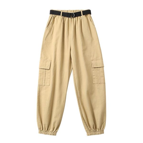 women's pants & capris 2021 women cargo spring plus size harem with pockets high waist loose ribbon trousers candy color hip p9335, Black;white
women's pants & capris 2021 women cargo spring plus size harem with pockets high waist loose ribbon trousers candy color hip p9335, Black;white