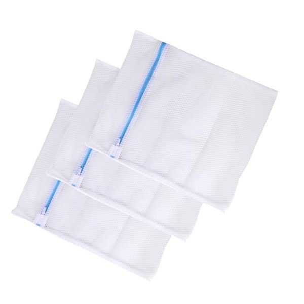 3pcs polyester washing bag underwear with zipper wash special machine protect fine mesh angle-shaped wa laundry bags
3pcs polyester washing bag underwear with zipper wash special machine protect fine mesh angle-shaped wa laundry bags