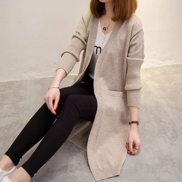 women's knits & tees autumn winter fashion women long sleeve loose knitting cardigan sweater female knitted pull femme f292 1tua, White
women's knits & tees autumn winter fashion women long sleeve loose knitting cardigan sweater female knitted pull femme f292 1tua, White
