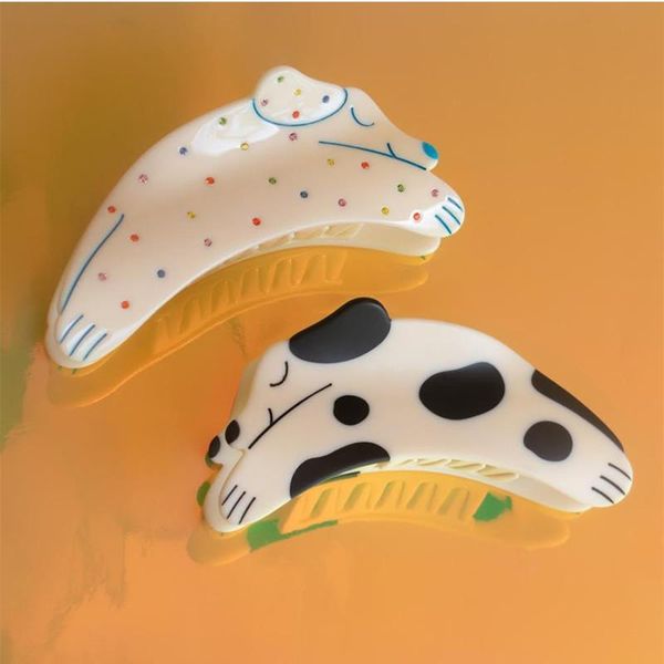 hair clips & barrettes lovely color rhinestones cartoon spotted dog dalmatian animal claw hairpin for women headdress y2k accessories, Golden;silver
hair clips & barrettes lovely color rhinestones cartoon spotted dog dalmatian animal claw hairpin for women headdress y2k accessories, Golden;silver