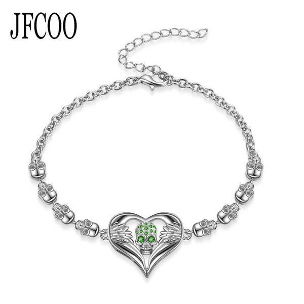 link, chain angel love heart zircon crystals bracelet women skull bracelets wedding holiday gifts jewelry drop, Black
link, chain angel love heart zircon crystals bracelet women skull bracelets wedding holiday gifts jewelry drop, Black