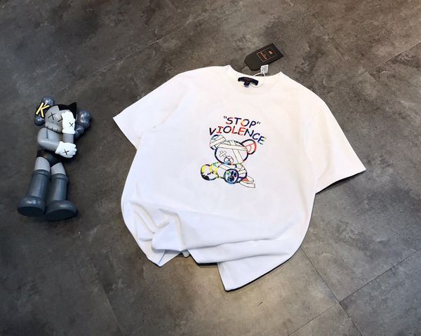 design clothing color bandage back printed injured t-shirt couple casual short sleeve korean version half sleeve live broadcast, White
design clothing color bandage back printed injured t-shirt couple casual short sleeve korean version half sleeve live broadcast, White