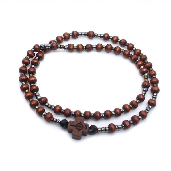 charm bracelets mini wooden holy jesus cross bead fashion christianity jewelry catholicism exorcism talisman prayer church gifts, Golden;silver
charm bracelets mini wooden holy jesus cross bead fashion christianity jewelry catholicism exorcism talisman prayer church gifts, Golden;silver