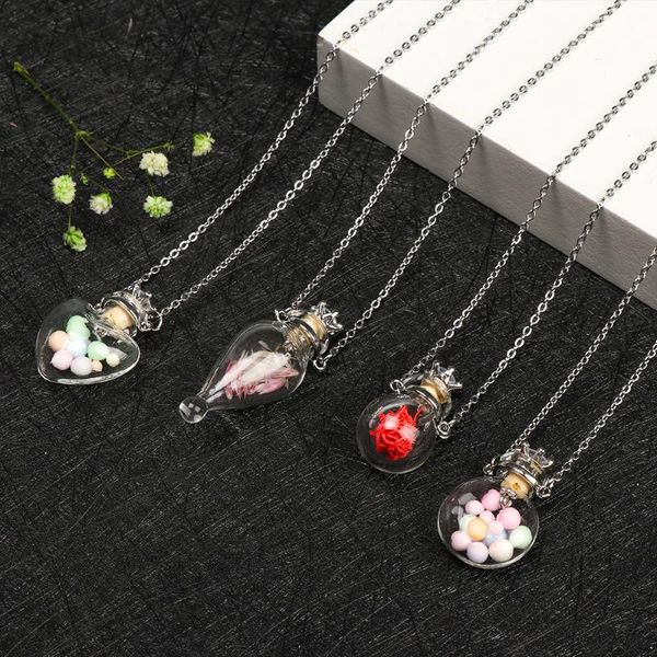 pendant necklaces fashion openable water drop heart steel chain keepsake essential oil memorial jewelry perfume necklace, Silver
pendant necklaces fashion openable water drop heart steel chain keepsake essential oil memorial jewelry perfume necklace, Silver