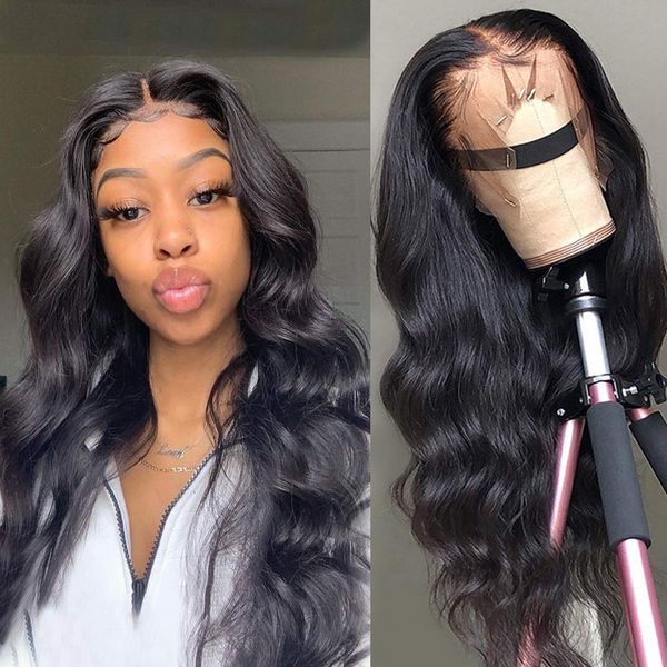 lx brand transparent lace frontal human hair wigs for women body wave pre plucked lace front wig 28 30 inch hd loose deep wave wigfactory di, Black
lx brand transparent lace frontal human hair wigs for women body wave pre plucked lace front wig 28 30 inch hd loose deep wave wigfactory di, Black