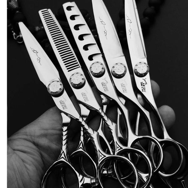 hair scissors 6.0 silver professional hairdressing japan 440c hollow carving set for barber
hair scissors 6.0 silver professional hairdressing japan 440c hollow carving set for barber