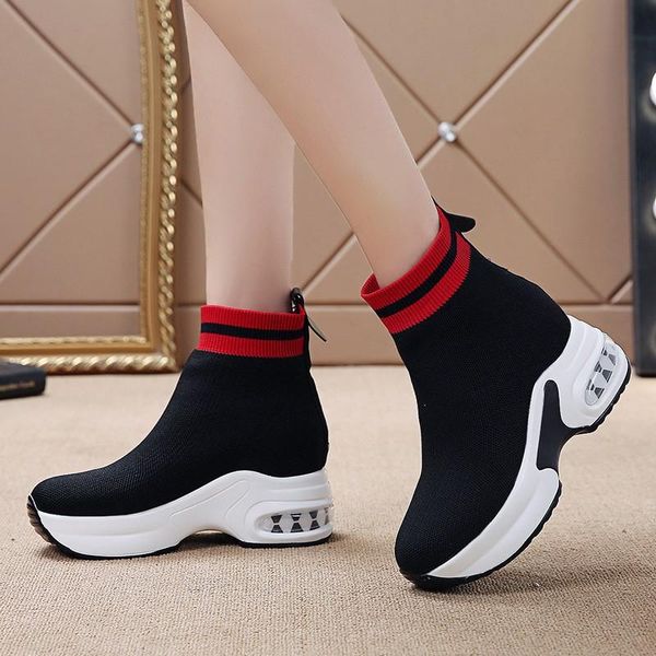 boots women's shoes inner increase socks 2021 net red flying woven tide breathable high-elastic sports short, Black
boots women's shoes inner increase socks 2021 net red flying woven tide breathable high-elastic sports short, Black