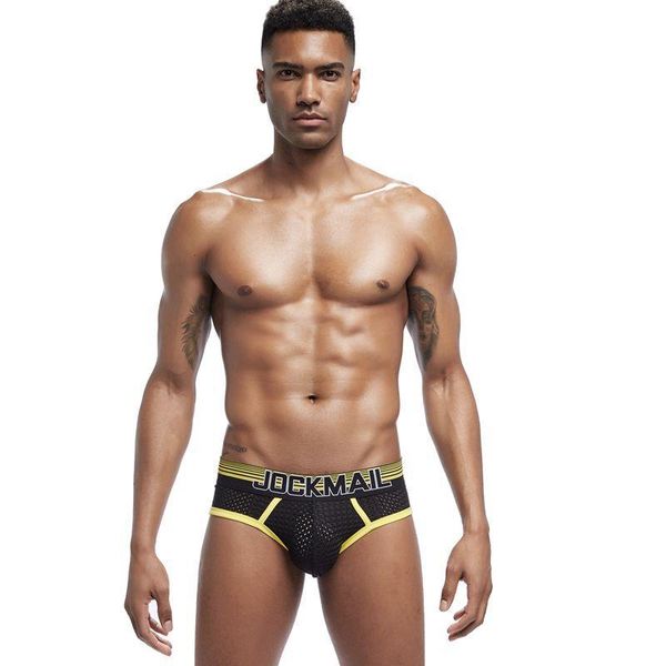 underpants jockmail drop men's underwear colorful black briefs u convex breathable comfortable mesh panties, Black;white
underpants jockmail drop men's underwear colorful black briefs u convex breathable comfortable mesh panties, Black;white