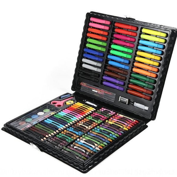 9b2 water color pen 150 s of color set children's brush art stationery painting pens gift brush set, Black;red
9b2 water color pen 150 s of color set children's brush art stationery painting pens gift brush set, Black;red