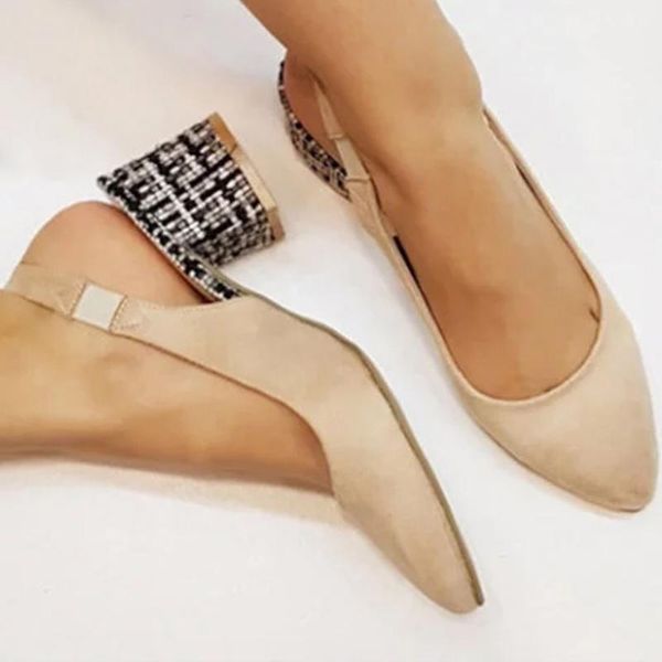 luxury designer block heels sandals 2021 woman wedding party dress female comfort low heel sandalias pointed toe shoes, Black 
luxury designer block heels sandals 2021 woman wedding party dress female comfort low heel sandalias pointed toe shoes, Black