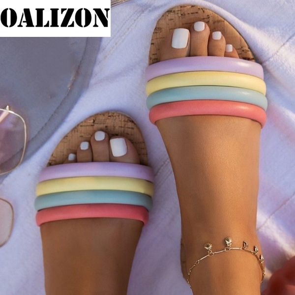 fashion flip flop women flat slipperss candy color shoes summer 2021 female lady open toe sandal mules slides, Black
fashion flip flop women flat slipperss candy color shoes summer 2021 female lady open toe sandal mules slides, Black