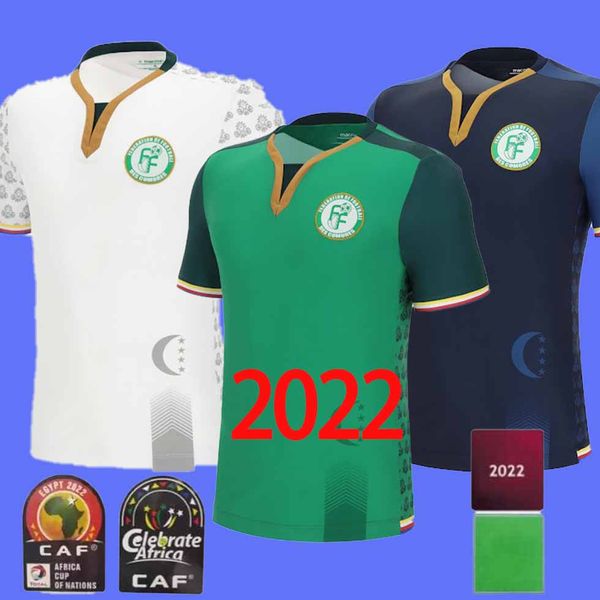 2022 union of comoros soccer jersey home green away white third blue union des comores shirts alhadhur m'changama fouad youssouf selema, Black;yellow
2022 union of comoros soccer jersey home green away white third blue union des comores shirts alhadhur m'changama fouad youssouf selema, Black;yellow