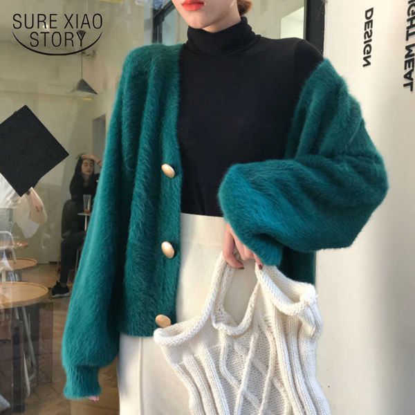 elegant lantern sleeve imitation mink jacket lazy loose sweater women winter v-neck knitted jumper cardigan sweaters 11635 210528, White
elegant lantern sleeve imitation mink jacket lazy loose sweater women winter v-neck knitted jumper cardigan sweaters 11635 210528, White