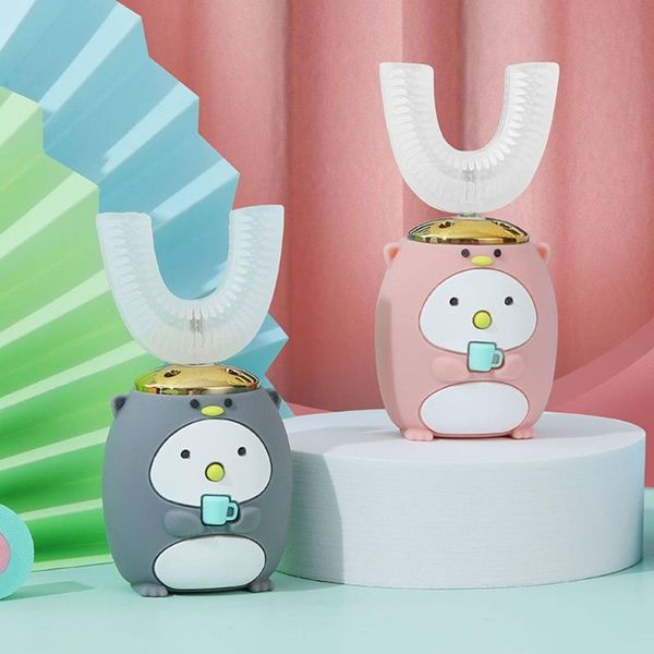 smart electric toothbrush 360 degree u-shaped for children silicone automatic ultrasonic cartoon pattern
smart electric toothbrush 360 degree u-shaped for children silicone automatic ultrasonic cartoon pattern