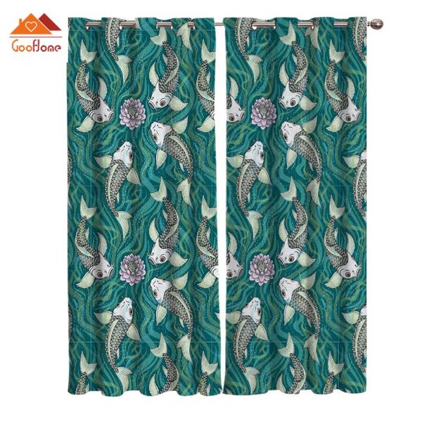 curtain & drapes green ink painting varicolored koi fish window curtains living room outdoor fabric home decor
curtain & drapes green ink painting varicolored koi fish window curtains living room outdoor fabric home decor